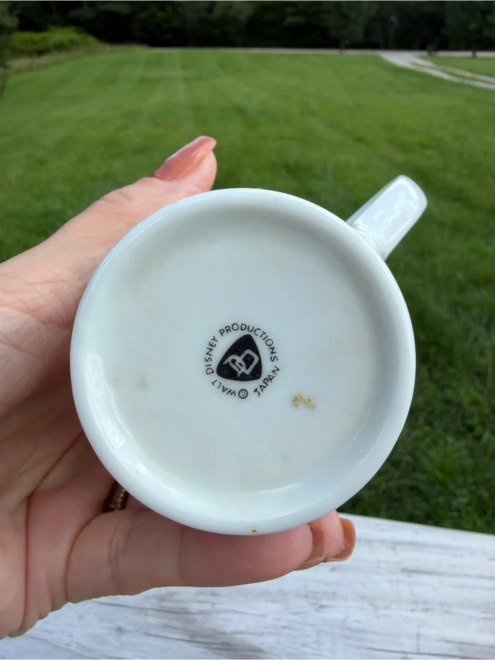 Vintage Mickey Mouse Coffee Mug Cup Made In Japan,  Walt Disney Productions